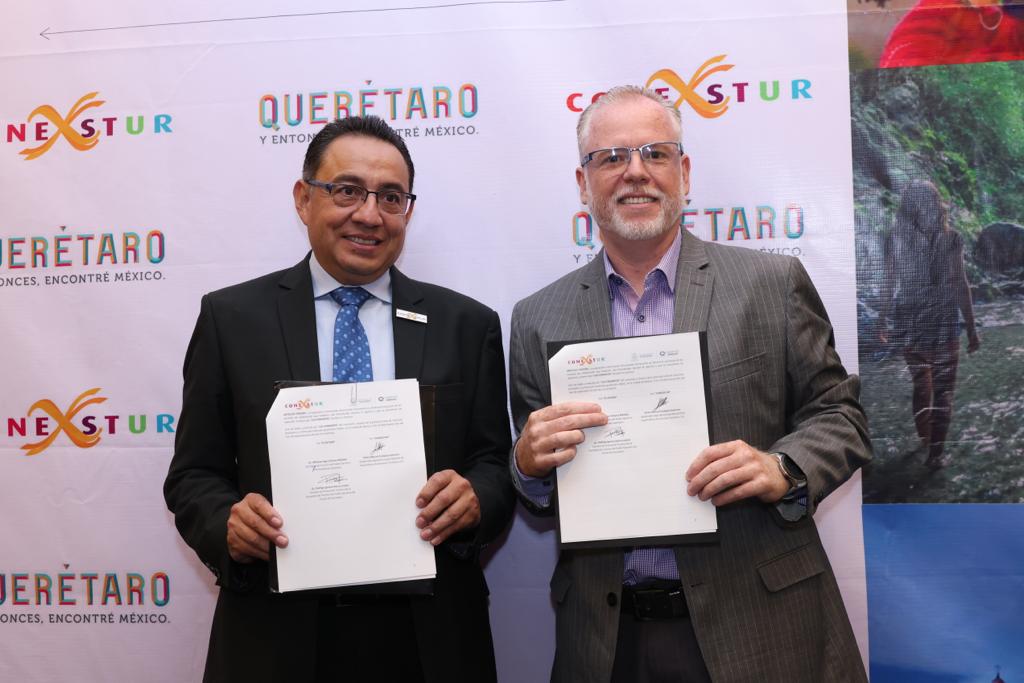 La Secretaría de Turismo de Querétaro y CONEXSTUR firman alianza estratégica para promover la actividad turística
