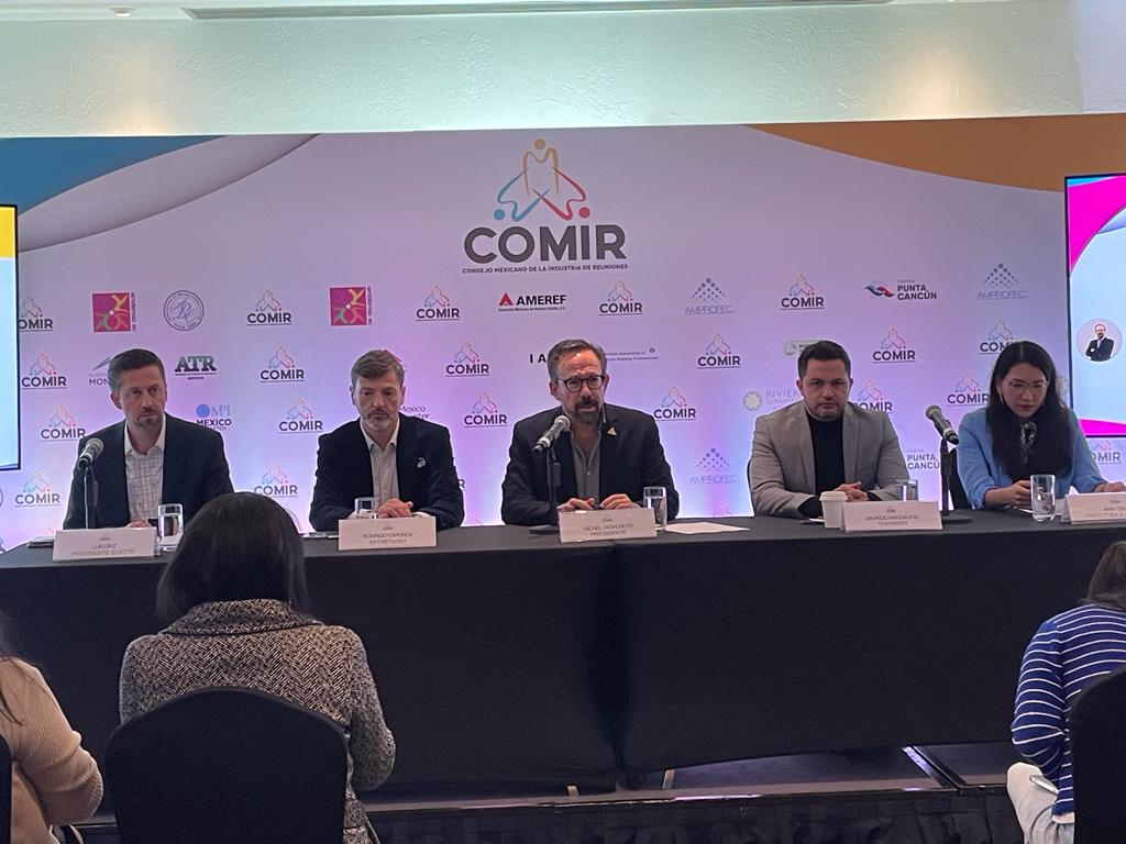 Michel Wohlmuth hizo un balance de los primeros 100 días en la presidencia del Consejo Mexicano de la Industria de Reuniones / COMIR