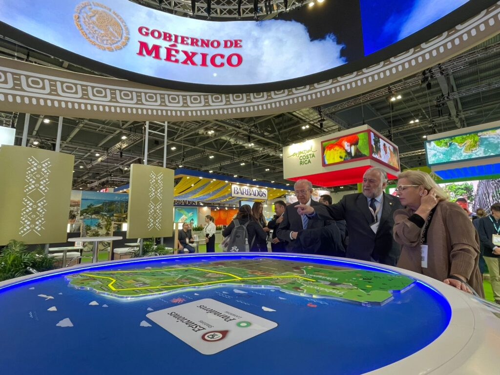 En el arranque del World Travel Market 2023 se inauguró el Pabellón de México y un pabellón propio del Tren Maya