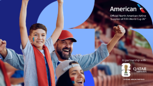 AMERICAN AIRLINES SE UNE COMO LA AEROLÍNEA OFICIAL NORTEAMERICANA DE LA COPA MUNDIAL DE LA FIFA 2026