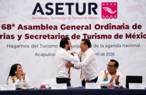 EN EL MARCO DE LA CLEBRACIÓN DEL 50 TIANGUIS TURÍSTICO EN ACAPULCO FUE ELECTO NUEVO PRESIDENTE DE LA ASETUR ROBERTO MONROY GARCÍA