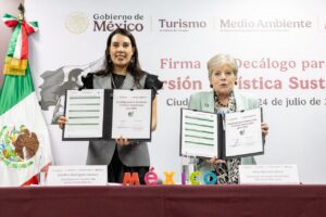 SECTUR Y SEMARNAT PRESENTAN EL PRIMER DECÁLOGO PARA IMPULSAR INVERSIÓN TURÍSTICA CON BIENESTAR Y SUSTENTABILIDAD