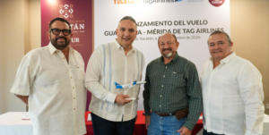 YUCATÁN FORTALECE SU CONECTIVIDAD INTERNACIONAL CON EL RELANZAMIENTO DEL VUELO GUATEMALA – MÉRIDA DE TAG AIRLINES 